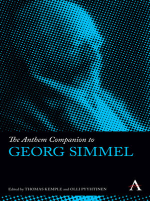 cover image of The Anthem Companion to Georg Simmel
